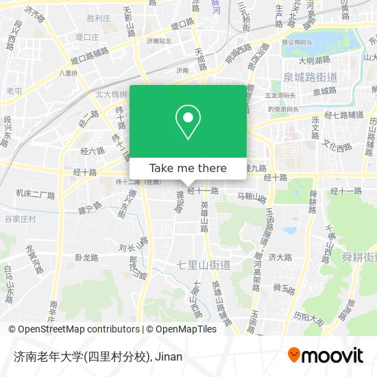 济南老年大学(四里村分校) map