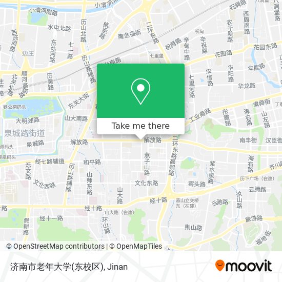 济南市老年大学(东校区) map