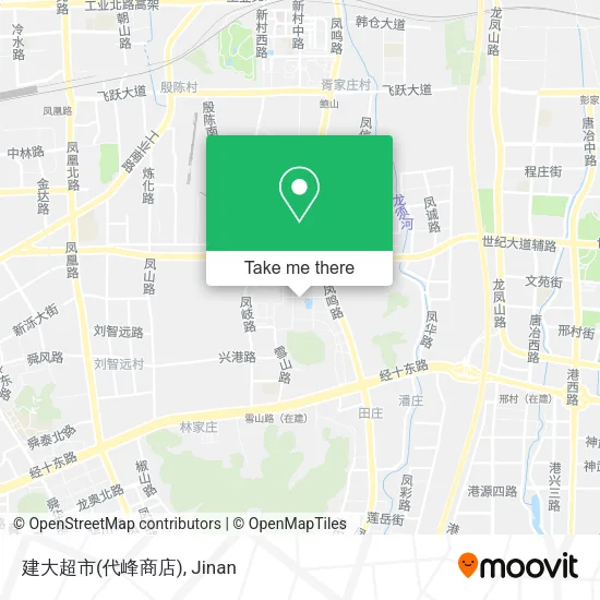 建大超市(代峰商店) map