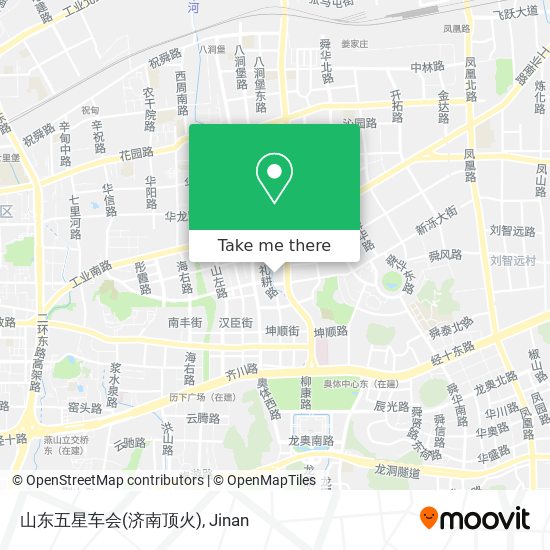 山东五星车会(济南顶火) map