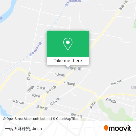 一碗火麻辣烫 map