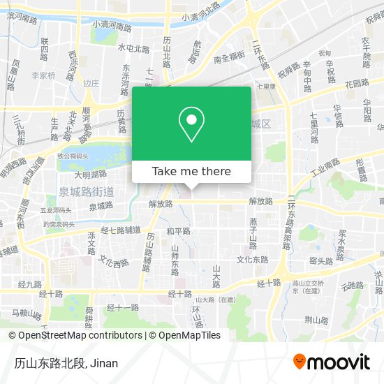 历山东路北段 map
