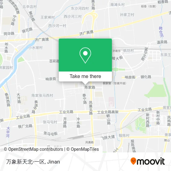 万象新天北-一区 map