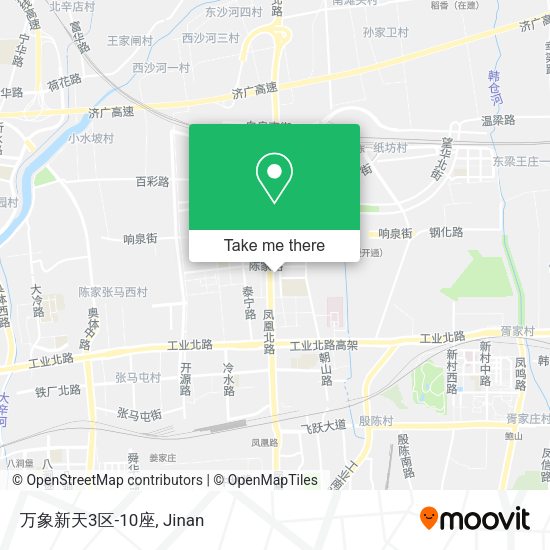 万象新天3区-10座 map