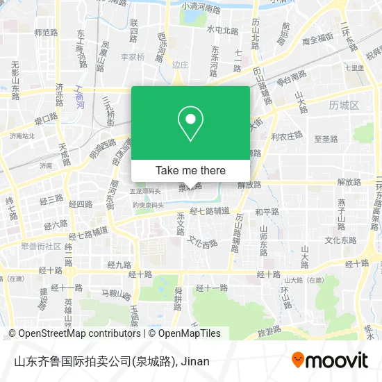 山东齐鲁国际拍卖公司(泉城路) map
