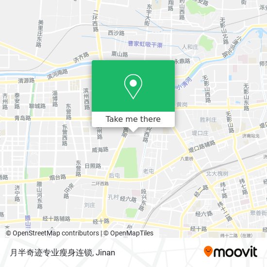 月半奇迹专业瘦身连锁 map