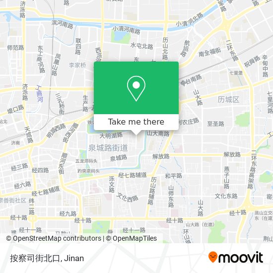 按察司街北口 map