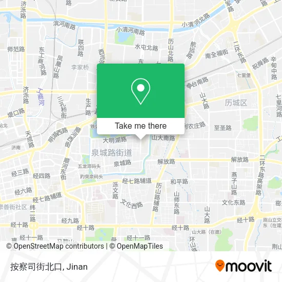 按察司街北口 map