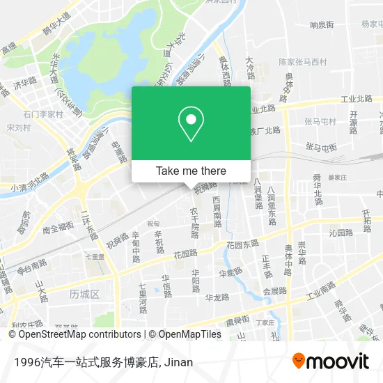 1996汽车一站式服务博豪店 map