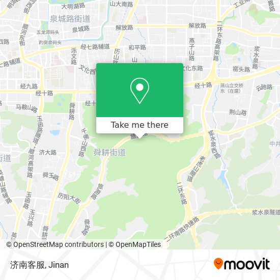 济南客服 map