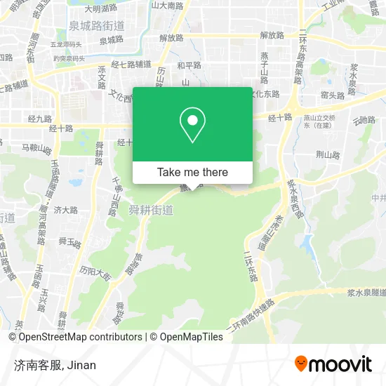 济南客服 map