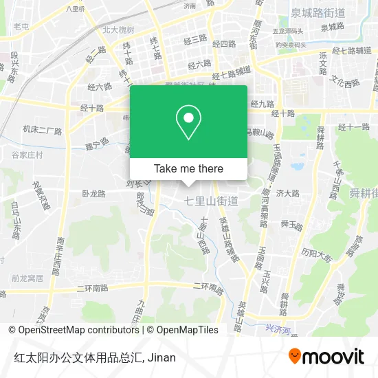 红太阳办公文体用品总汇 map