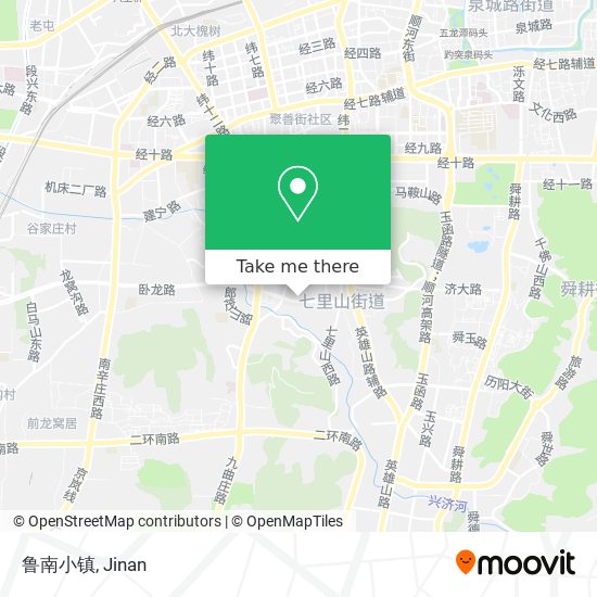 鲁南小镇 map