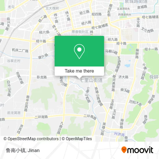 鲁南小镇 map