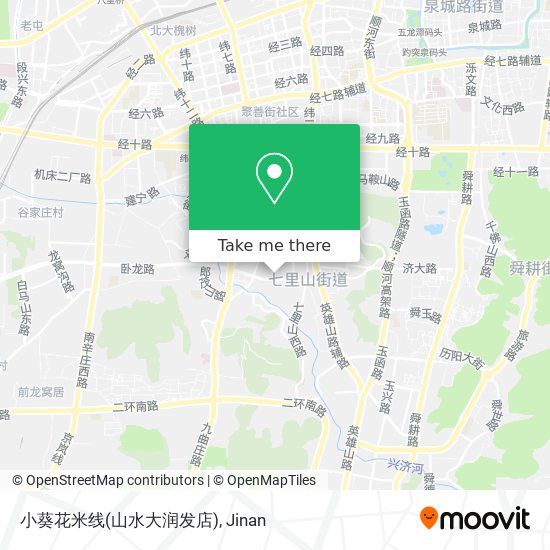 小葵花米线(山水大润发店) map