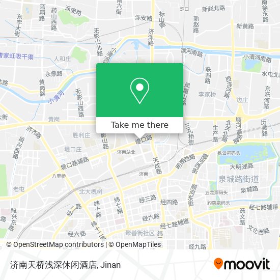 济南天桥浅深休闲酒店 map