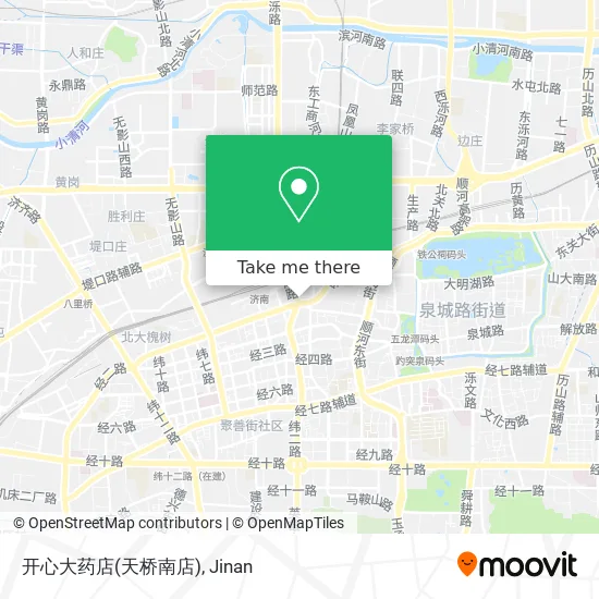 开心大药店(天桥南店) map