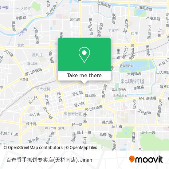 百奇香手抓饼专卖店(天桥南店) map