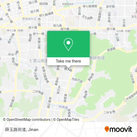 舜玉路街道 map