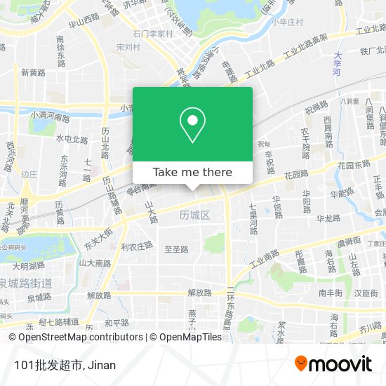 101批发超市 map