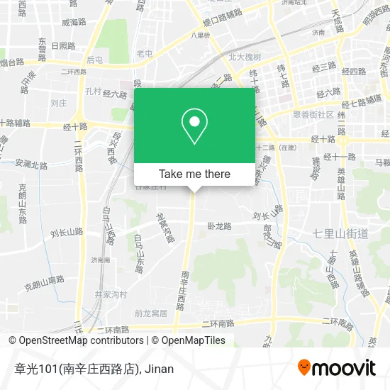 章光101(南辛庄西路店) map