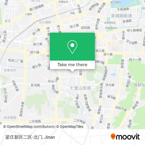 梁庄新区二区-北门 map
