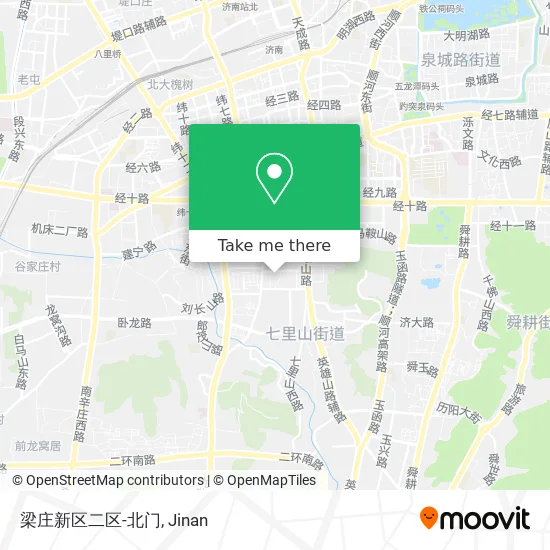 梁庄新区二区-北门 map