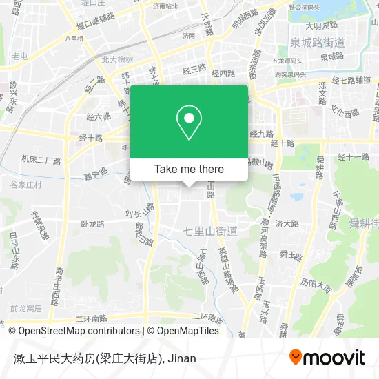 漱玉平民大药房(梁庄大街店) map