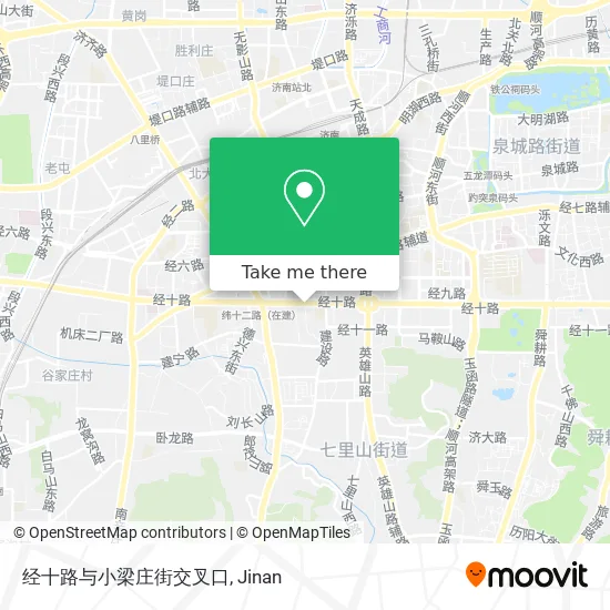 经十路与小梁庄街交叉口 map