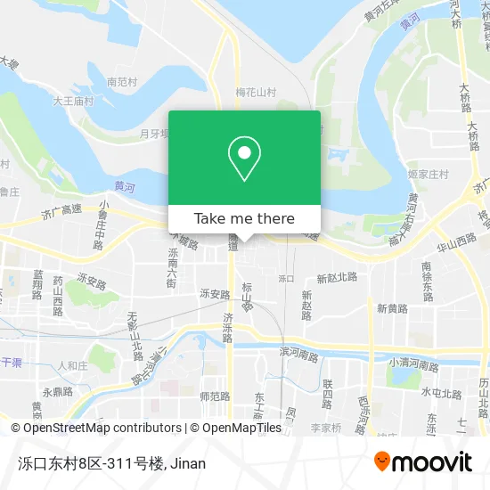 泺口东村8区-311号楼 map