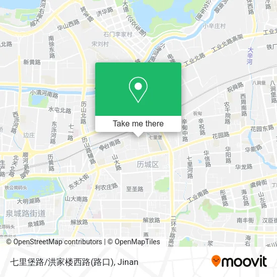 七里堡路/洪家楼西路(路口) map