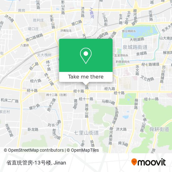省直统管房-13号楼 map