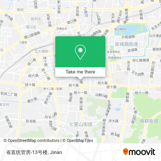 省直统管房-13号楼 map