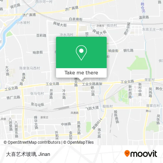 大喜艺术玻璃 map