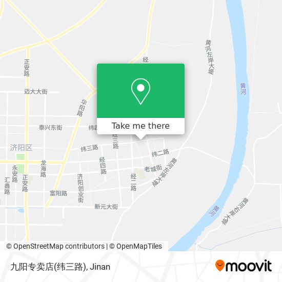九阳专卖店(纬三路) map