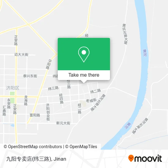 九阳专卖店(纬三路) map