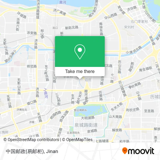 中国邮政(易邮柜) map