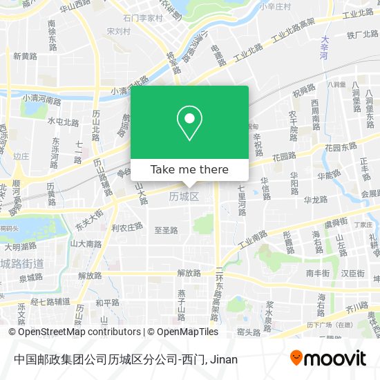 中国邮政集团公司历城区分公司-西门 map