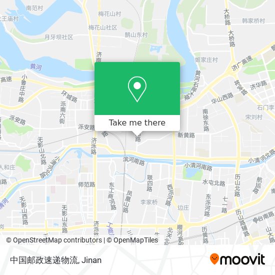 中国邮政速递物流 map