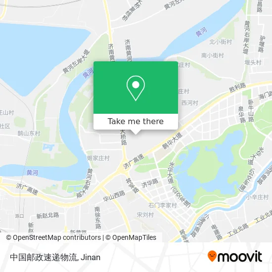 中国邮政速递物流 map