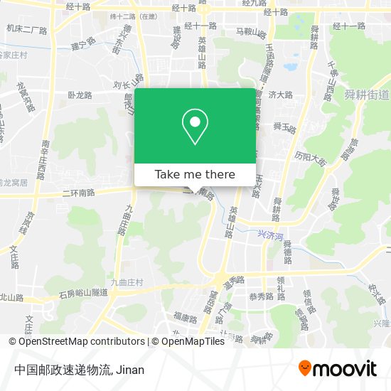 中国邮政速递物流 map