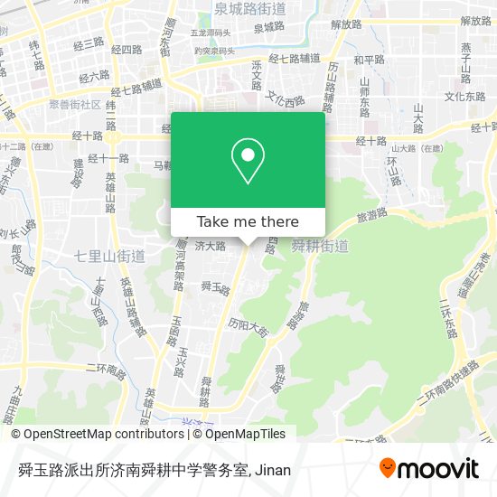舜玉路派出所济南舜耕中学警务室 map