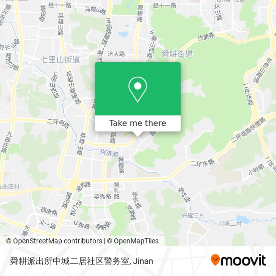 舜耕派出所中城二居社区警务室 map