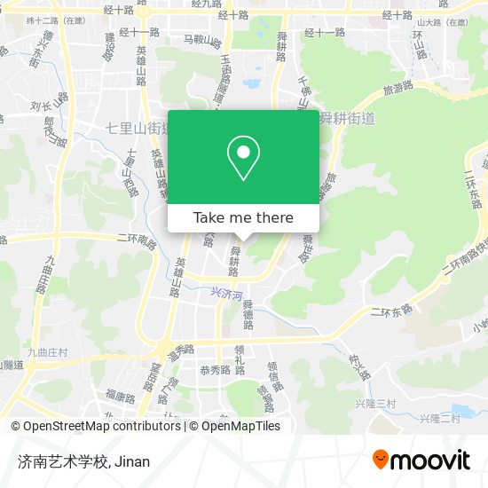 济南艺术学校 map