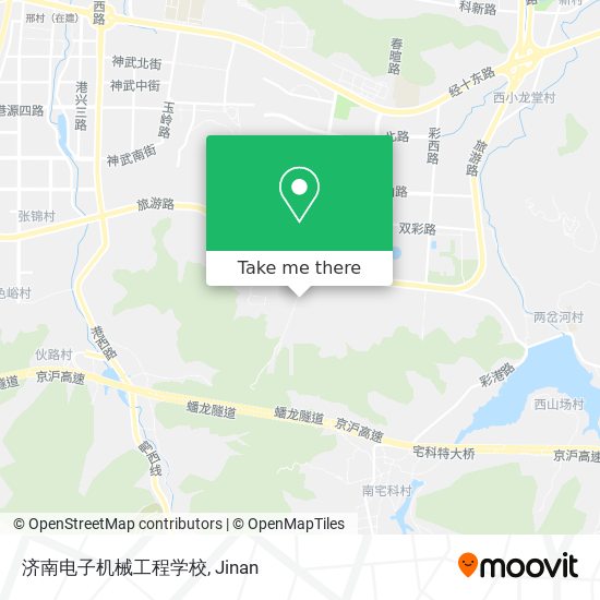 济南电子机械工程学校 map