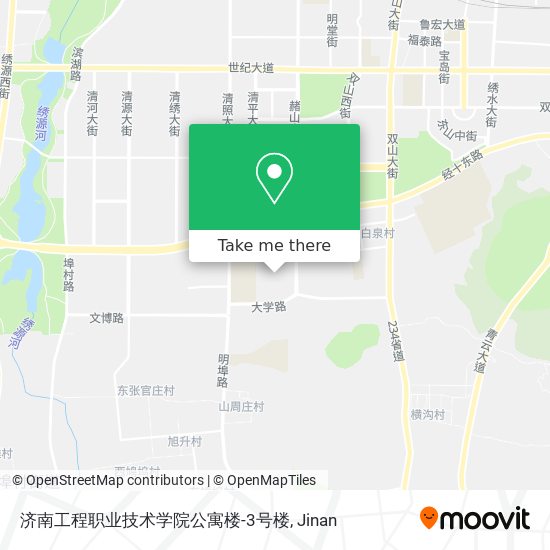 济南工程职业技术学院公寓楼-3号楼 map