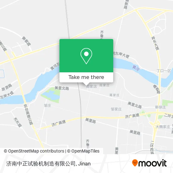 济南中正试验机制造有限公司 map