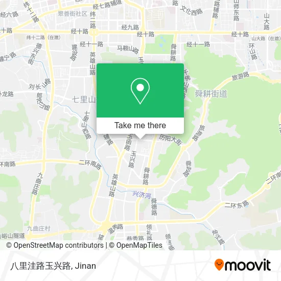 八里洼路玉兴路 map