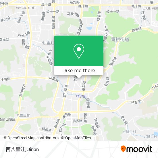 西八里洼 map