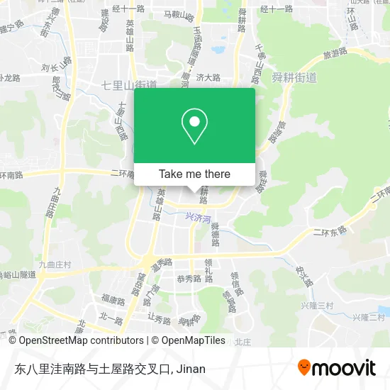 东八里洼南路与土屋路交叉口 map